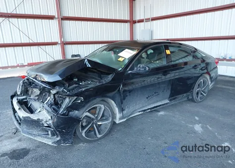 2021 Honda Accord Sport из США, поврежденный, VIN 1HGCV1F39MA097335